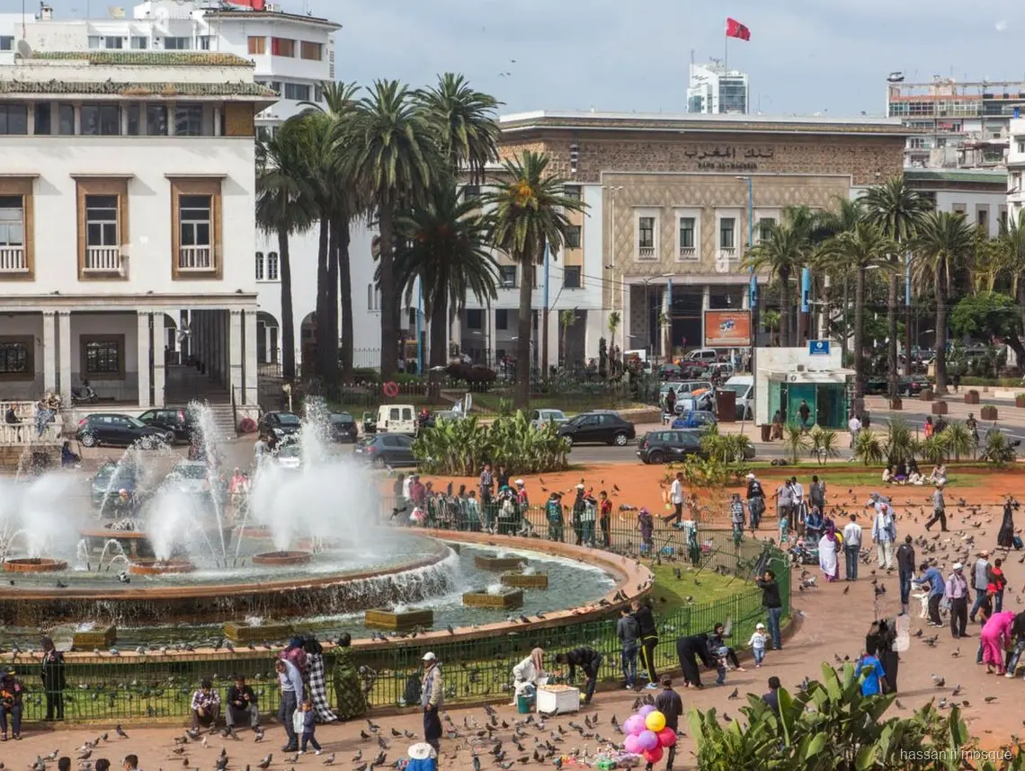 Habous Quarter streets in Casablanca