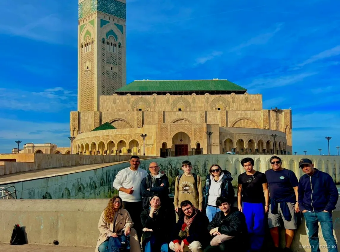 Habbous Quarter souks near Hassan II Mosque