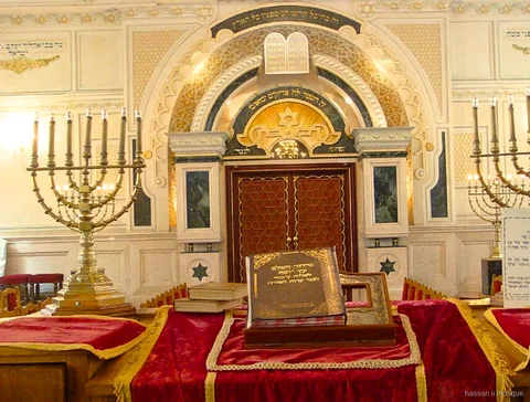 Museum of Moroccan Judaism exhibit in Casablanca